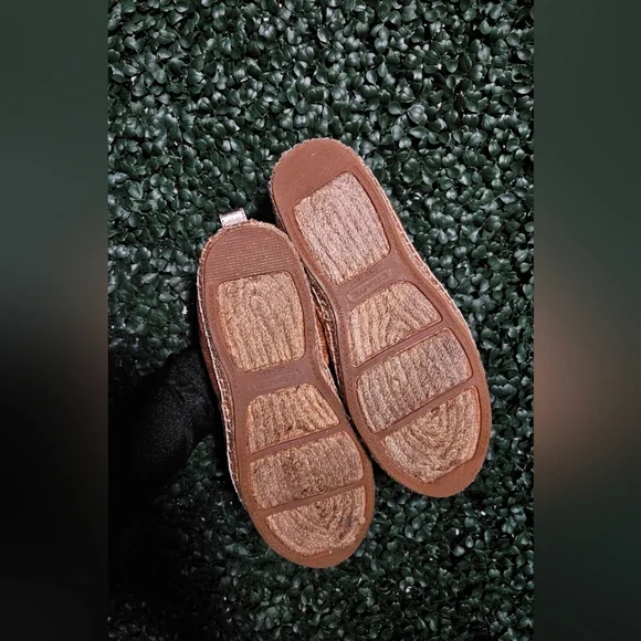 Coach Glittering Rose Gold Espadrilles - Picture 5 of 7